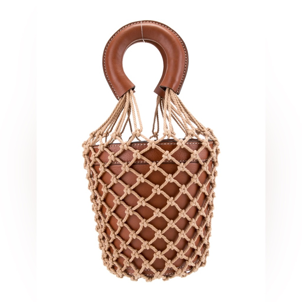 Staud Moreau Leather Bucket Bag - Brown NWOT R$395 - Picture 5 of 9